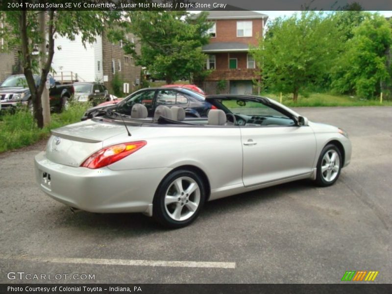 Lunar Mist Metallic / Dark Stone Gray 2004 Toyota Solara SE V6 Convertible
