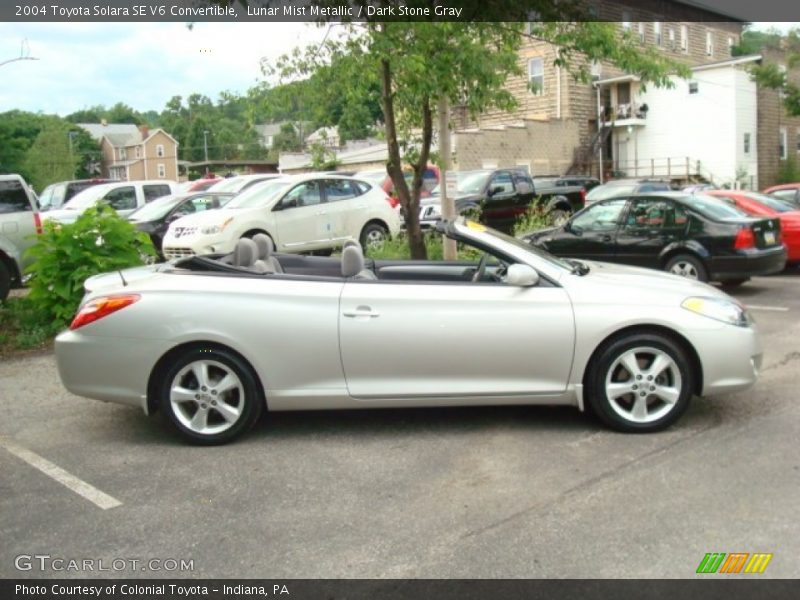 Lunar Mist Metallic / Dark Stone Gray 2004 Toyota Solara SE V6 Convertible