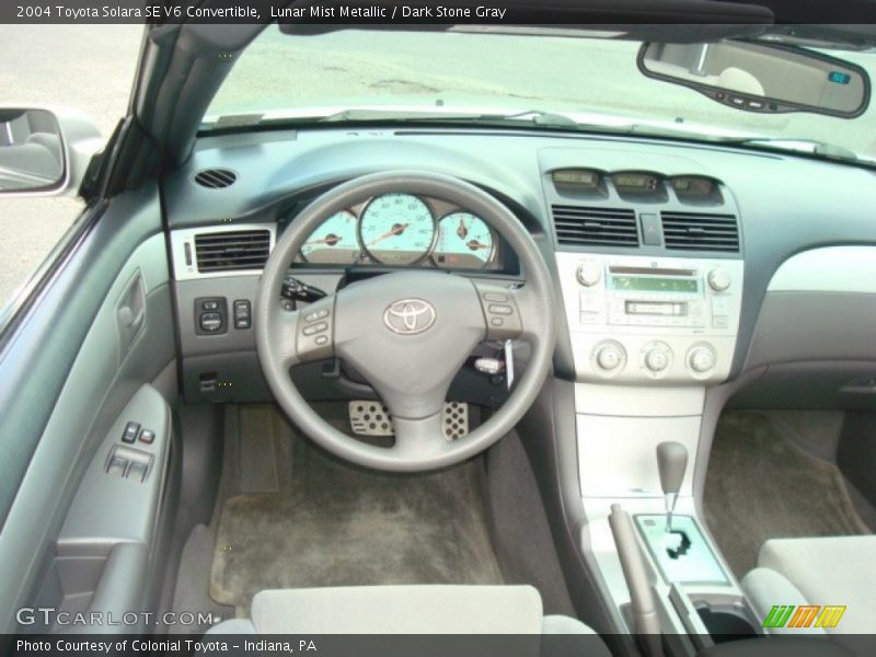 Lunar Mist Metallic / Dark Stone Gray 2004 Toyota Solara SE V6 Convertible