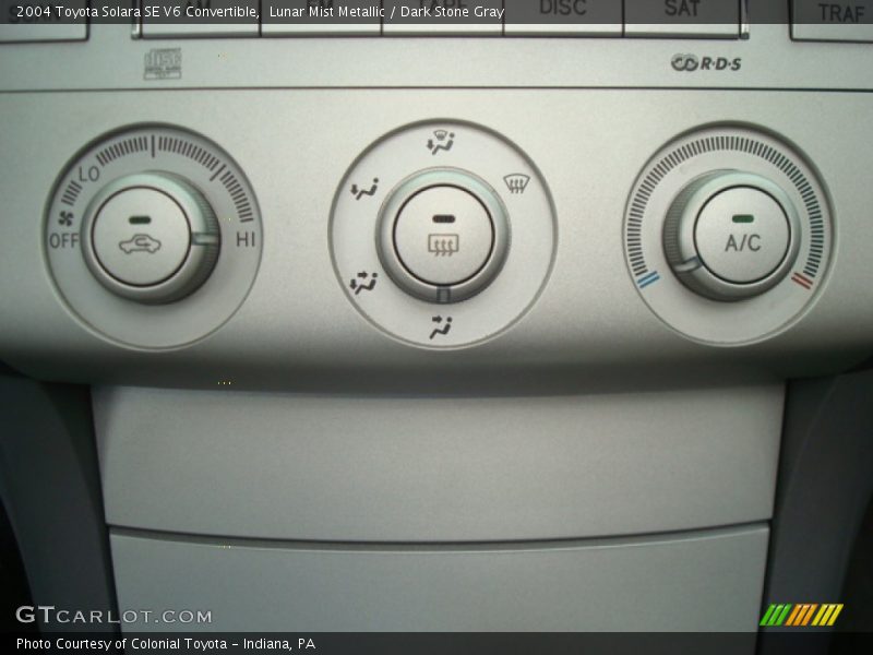 Lunar Mist Metallic / Dark Stone Gray 2004 Toyota Solara SE V6 Convertible