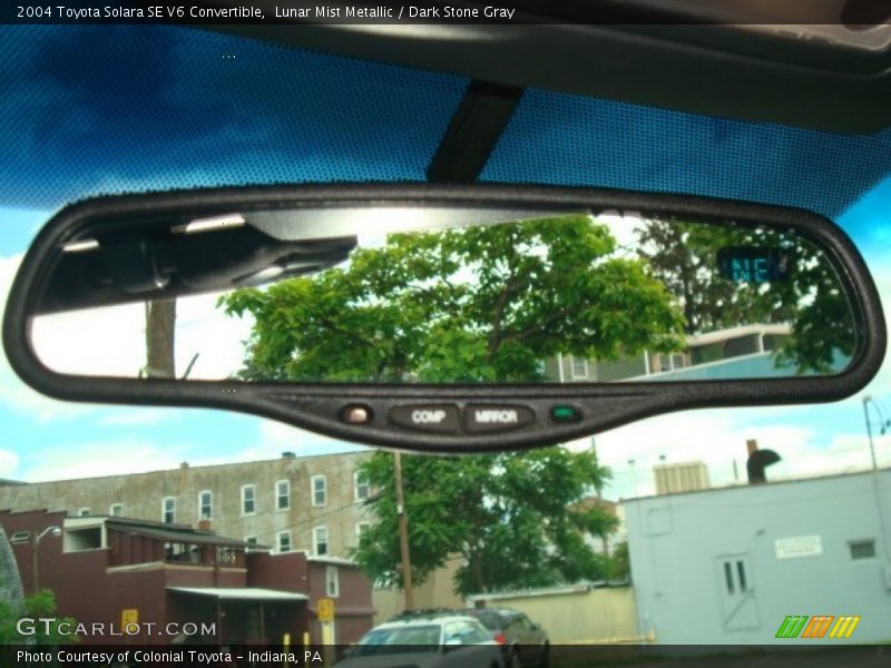 Lunar Mist Metallic / Dark Stone Gray 2004 Toyota Solara SE V6 Convertible