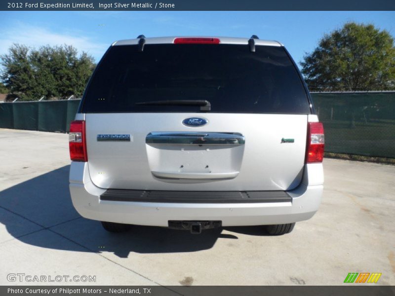 Ingot Silver Metallic / Stone 2012 Ford Expedition Limited