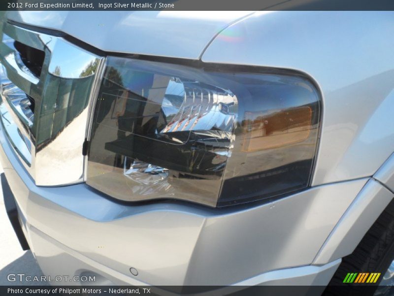 Ingot Silver Metallic / Stone 2012 Ford Expedition Limited