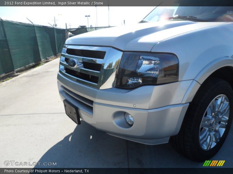 Ingot Silver Metallic / Stone 2012 Ford Expedition Limited