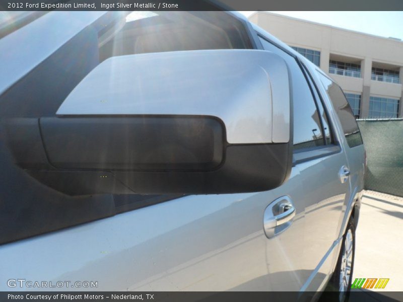 Ingot Silver Metallic / Stone 2012 Ford Expedition Limited