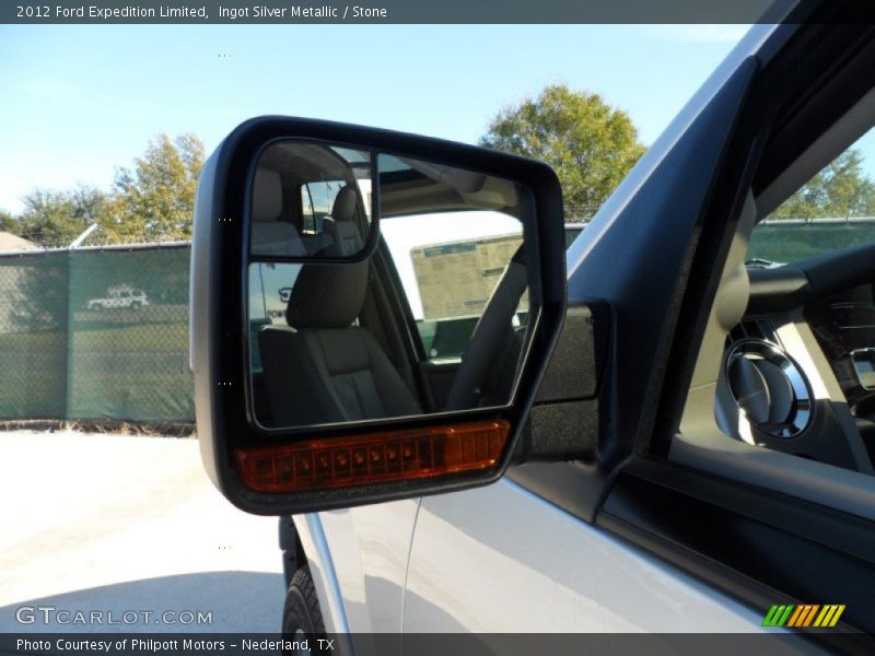 Ingot Silver Metallic / Stone 2012 Ford Expedition Limited