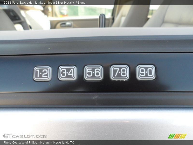 Ingot Silver Metallic / Stone 2012 Ford Expedition Limited