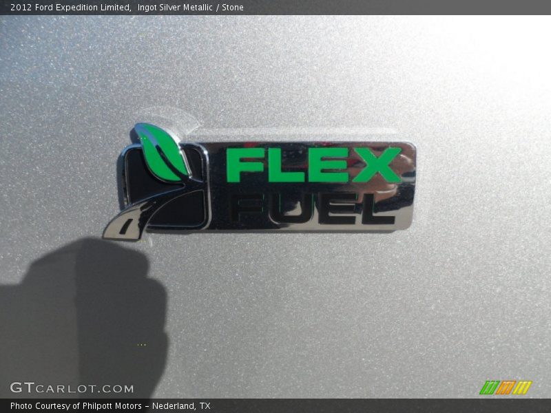Ingot Silver Metallic / Stone 2012 Ford Expedition Limited