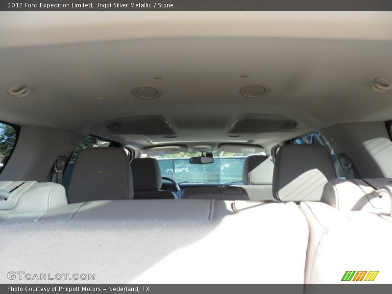 Ingot Silver Metallic / Stone 2012 Ford Expedition Limited