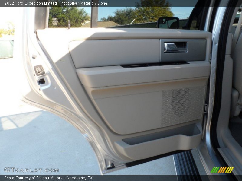 Ingot Silver Metallic / Stone 2012 Ford Expedition Limited