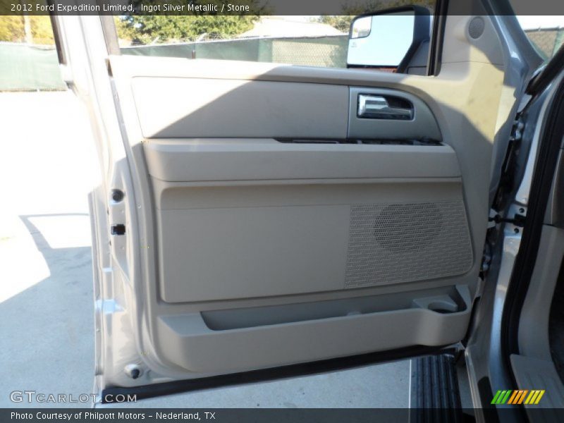 Ingot Silver Metallic / Stone 2012 Ford Expedition Limited