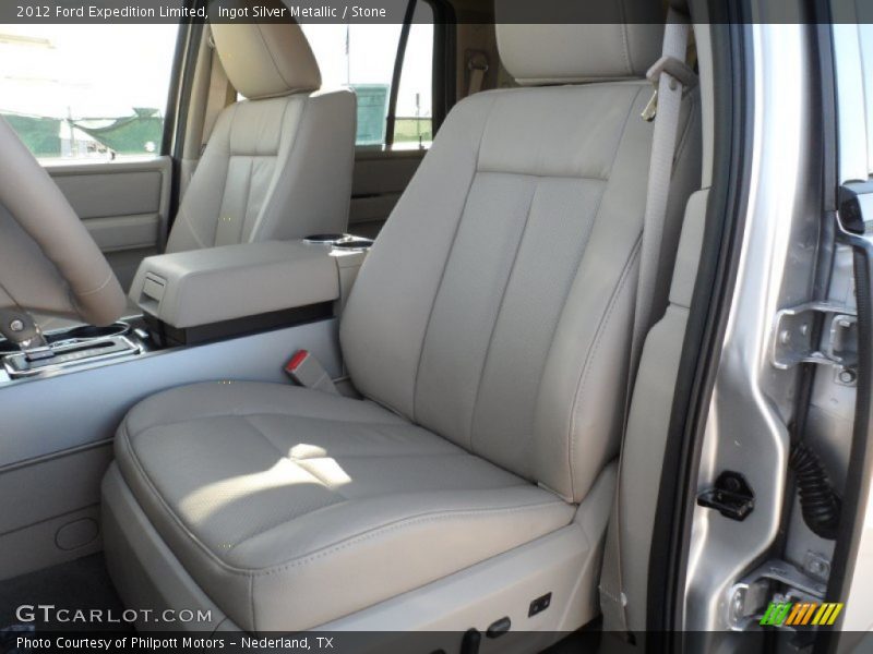 Ingot Silver Metallic / Stone 2012 Ford Expedition Limited