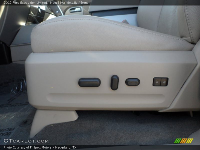 Ingot Silver Metallic / Stone 2012 Ford Expedition Limited
