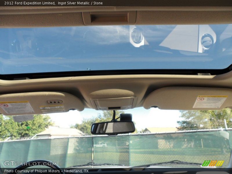 Ingot Silver Metallic / Stone 2012 Ford Expedition Limited