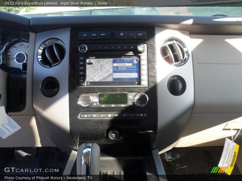 Ingot Silver Metallic / Stone 2012 Ford Expedition Limited