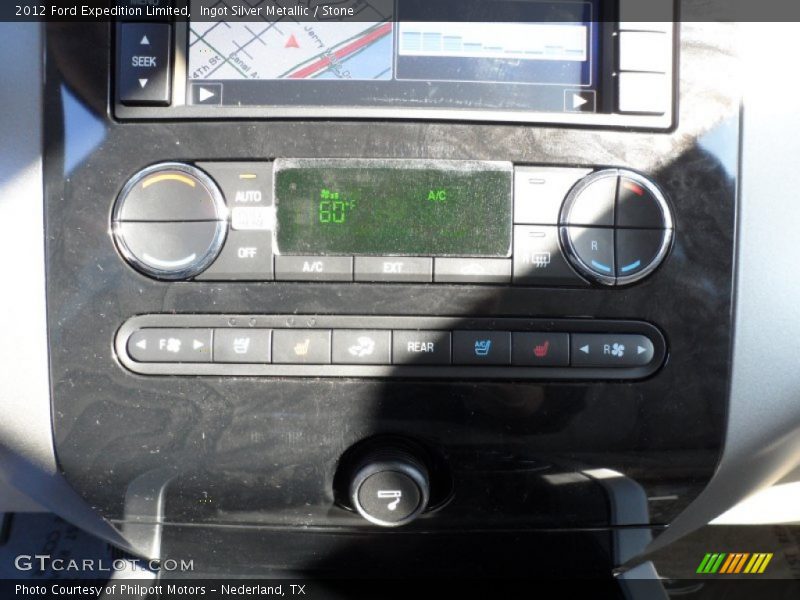 Ingot Silver Metallic / Stone 2012 Ford Expedition Limited