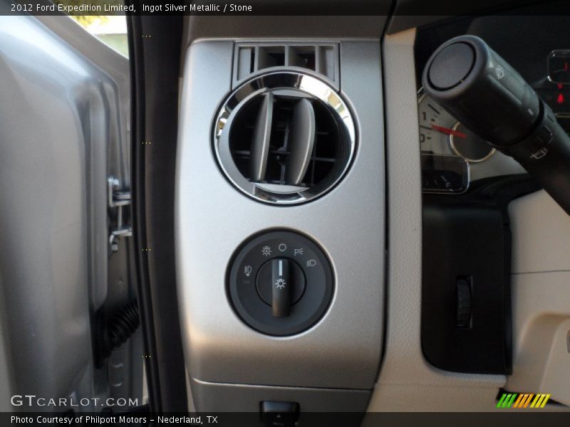 Ingot Silver Metallic / Stone 2012 Ford Expedition Limited