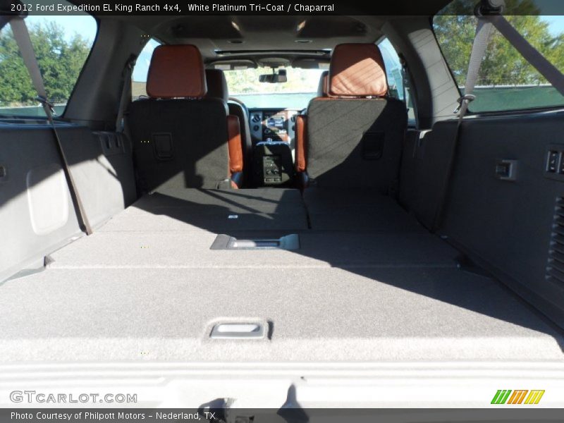 White Platinum Tri-Coat / Chaparral 2012 Ford Expedition EL King Ranch 4x4