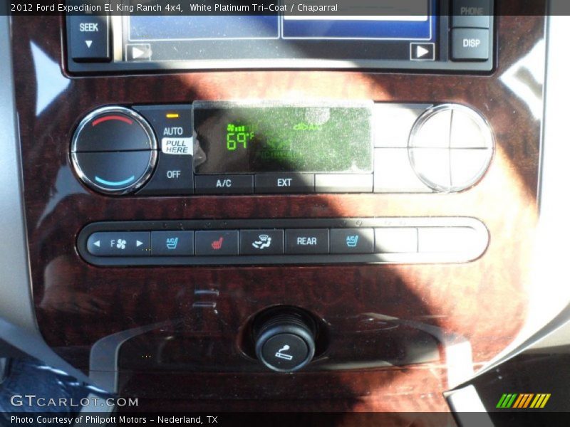 White Platinum Tri-Coat / Chaparral 2012 Ford Expedition EL King Ranch 4x4