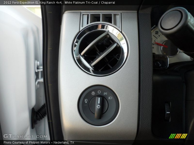 White Platinum Tri-Coat / Chaparral 2012 Ford Expedition EL King Ranch 4x4