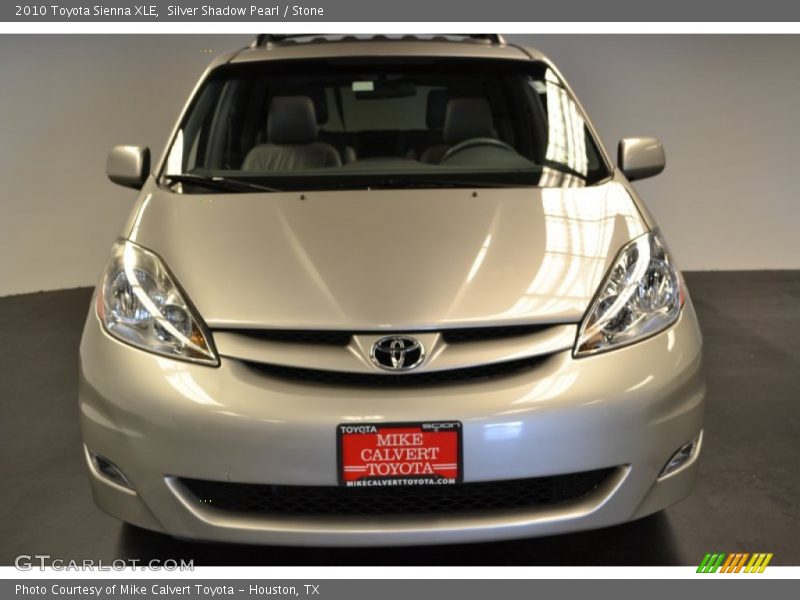 Silver Shadow Pearl / Stone 2010 Toyota Sienna XLE