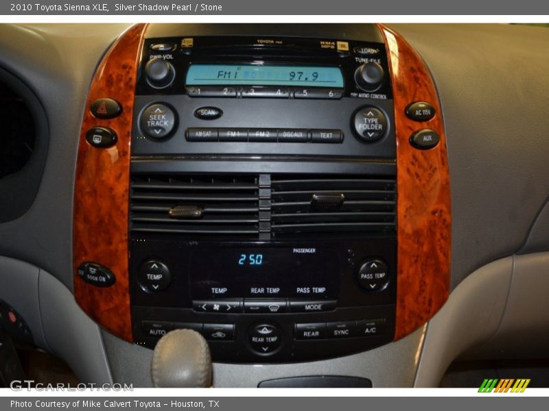Silver Shadow Pearl / Stone 2010 Toyota Sienna XLE
