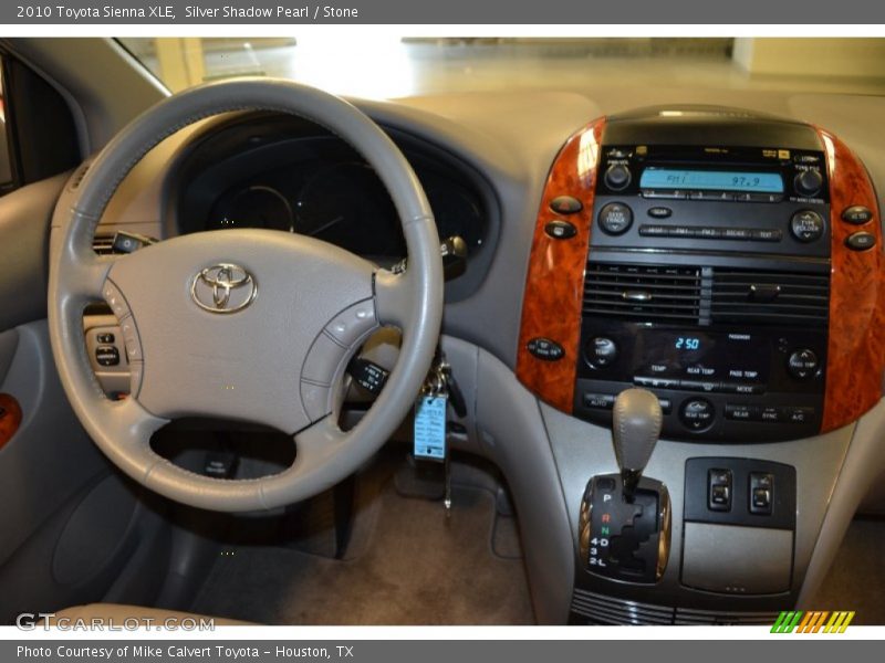 Silver Shadow Pearl / Stone 2010 Toyota Sienna XLE