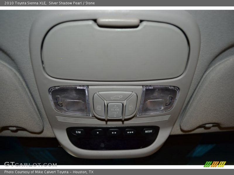 Silver Shadow Pearl / Stone 2010 Toyota Sienna XLE