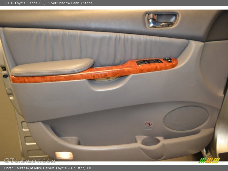 Silver Shadow Pearl / Stone 2010 Toyota Sienna XLE