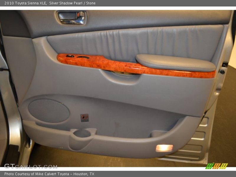 Silver Shadow Pearl / Stone 2010 Toyota Sienna XLE