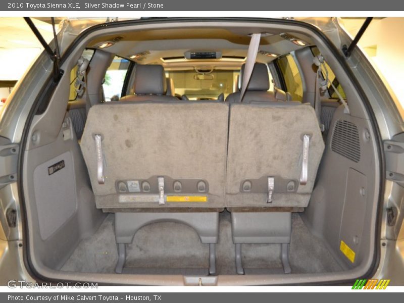 Silver Shadow Pearl / Stone 2010 Toyota Sienna XLE