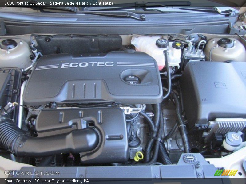 Sedona Beige Metallic / Light Taupe 2008 Pontiac G6 Sedan