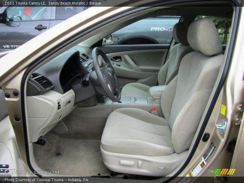 Sandy Beach Metallic / Bisque 2011 Toyota Camry LE