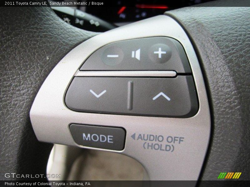 Sandy Beach Metallic / Bisque 2011 Toyota Camry LE