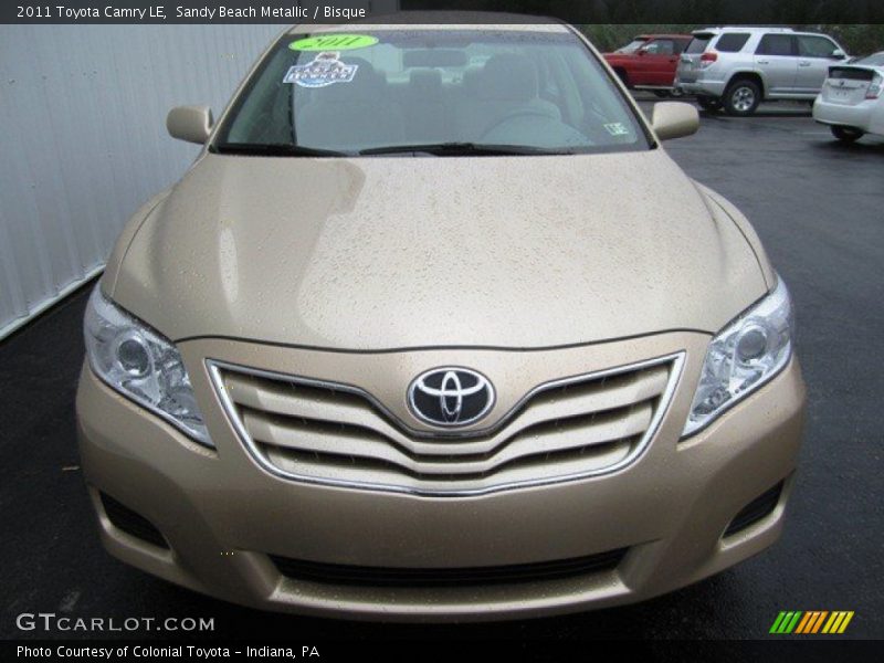 Sandy Beach Metallic / Bisque 2011 Toyota Camry LE