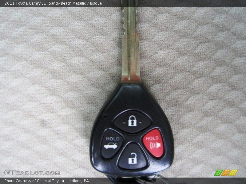 Sandy Beach Metallic / Bisque 2011 Toyota Camry LE