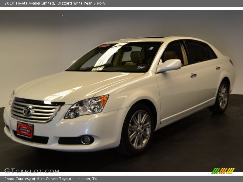 Blizzard White Pearl / Ivory 2010 Toyota Avalon Limited