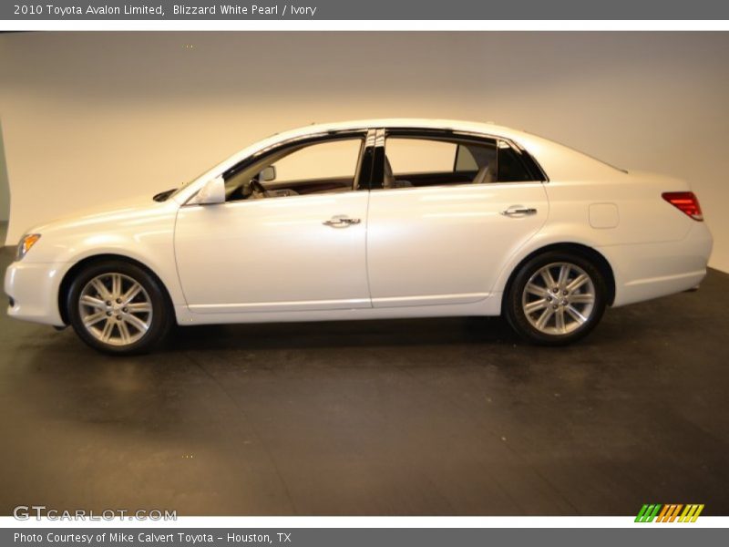 Blizzard White Pearl / Ivory 2010 Toyota Avalon Limited