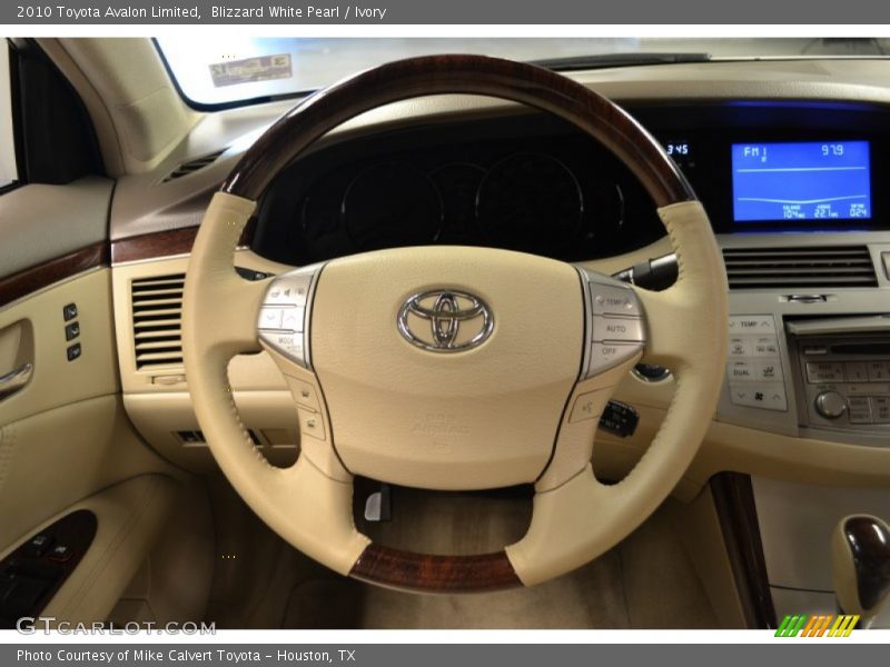 Blizzard White Pearl / Ivory 2010 Toyota Avalon Limited