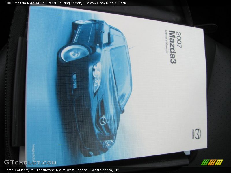 Galaxy Gray Mica / Black 2007 Mazda MAZDA3 s Grand Touring Sedan