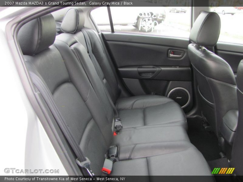 Galaxy Gray Mica / Black 2007 Mazda MAZDA3 s Grand Touring Sedan