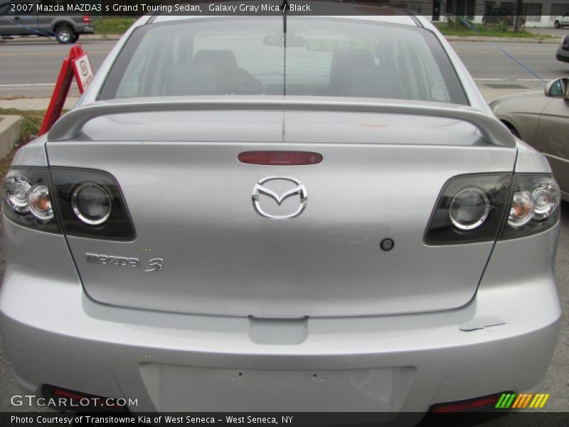 Galaxy Gray Mica / Black 2007 Mazda MAZDA3 s Grand Touring Sedan