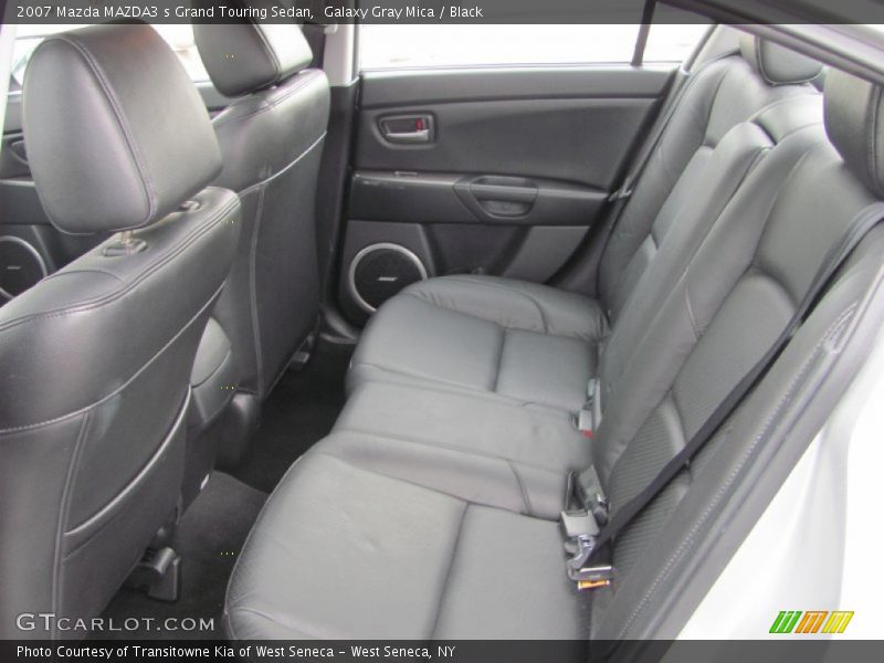 Galaxy Gray Mica / Black 2007 Mazda MAZDA3 s Grand Touring Sedan