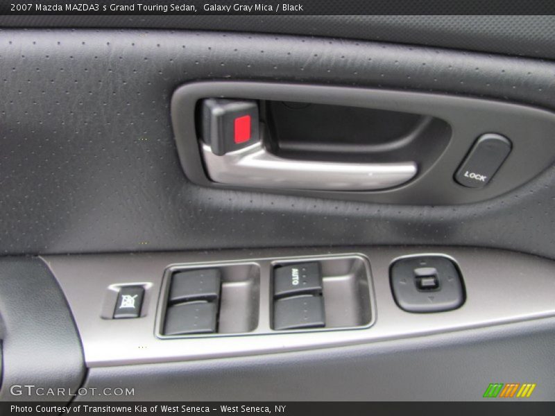 Galaxy Gray Mica / Black 2007 Mazda MAZDA3 s Grand Touring Sedan