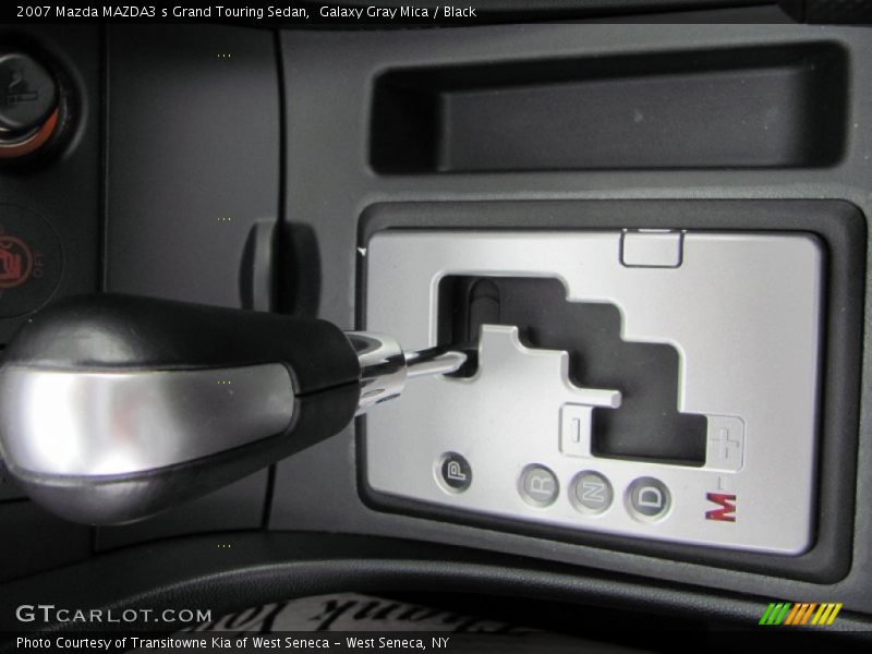 Galaxy Gray Mica / Black 2007 Mazda MAZDA3 s Grand Touring Sedan