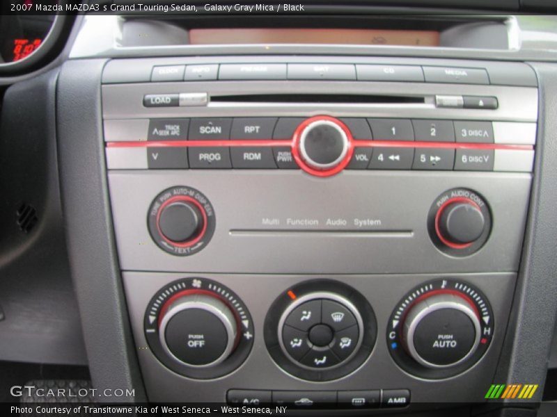 Galaxy Gray Mica / Black 2007 Mazda MAZDA3 s Grand Touring Sedan