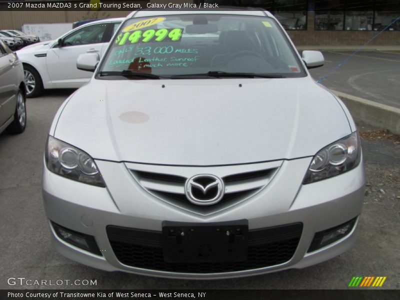 Galaxy Gray Mica / Black 2007 Mazda MAZDA3 s Grand Touring Sedan
