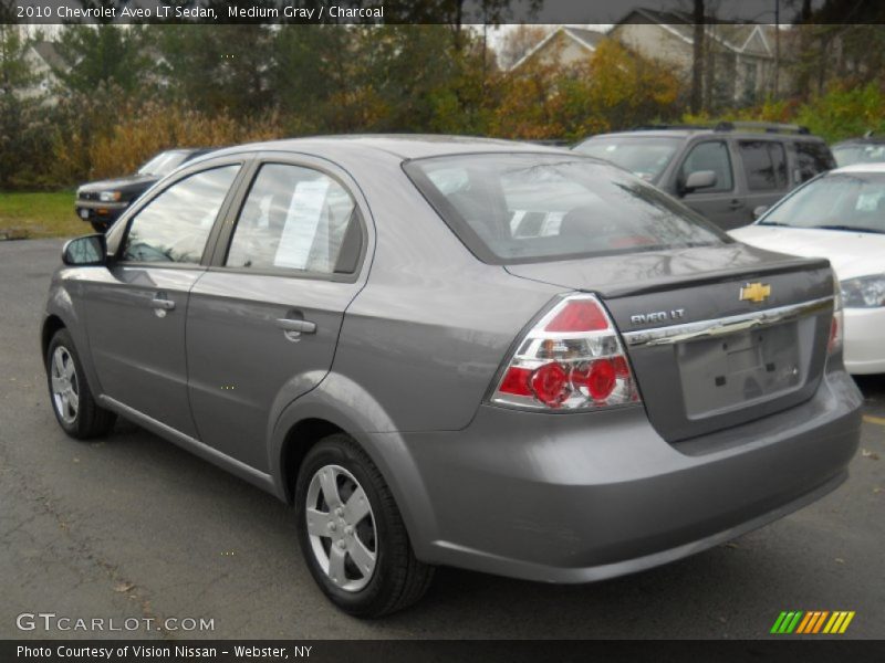 Medium Gray / Charcoal 2010 Chevrolet Aveo LT Sedan