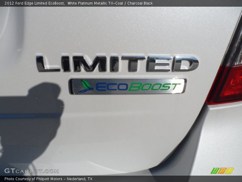 Limited, EcoBoost Badges - 2012 Ford Edge Limited EcoBoost