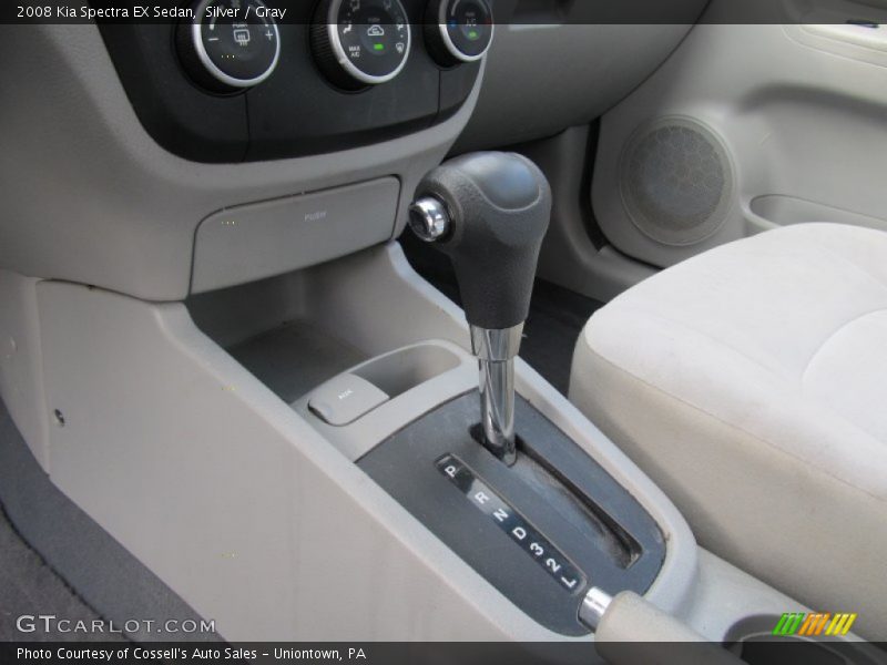 Silver / Gray 2008 Kia Spectra EX Sedan